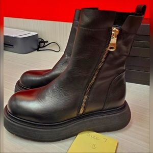 Free People Combat Chunky Ankle Boots